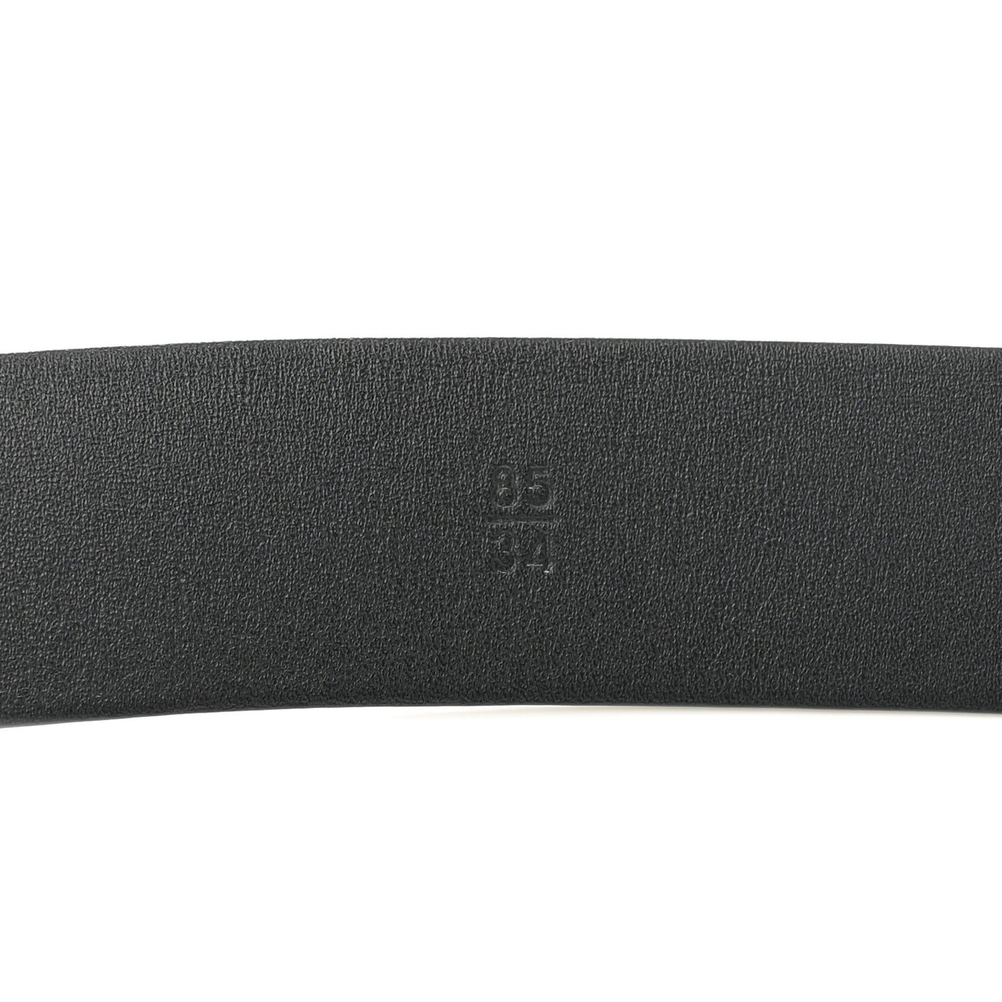 Calfskin CC Chain Belt 85 34 Black