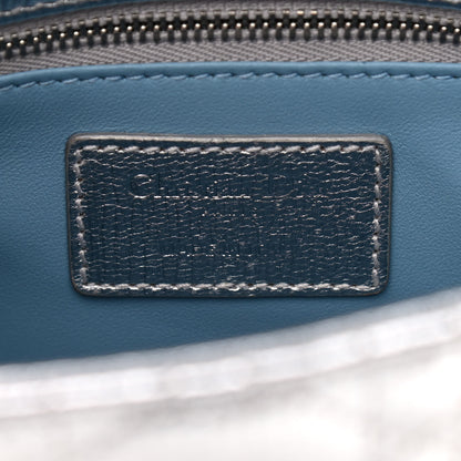 Christian Dior Metallic Grained Calfskin Cannage Small Lucky Badges My Lady Dior Silver 6 of 13