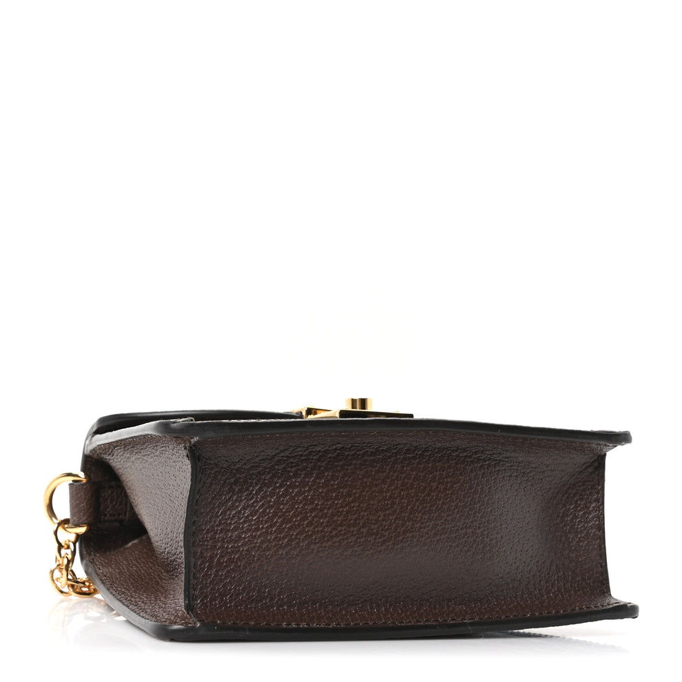 Gucci GG Supreme Monogram Textured Dollar Calfskin Web Mini Ophidia ...