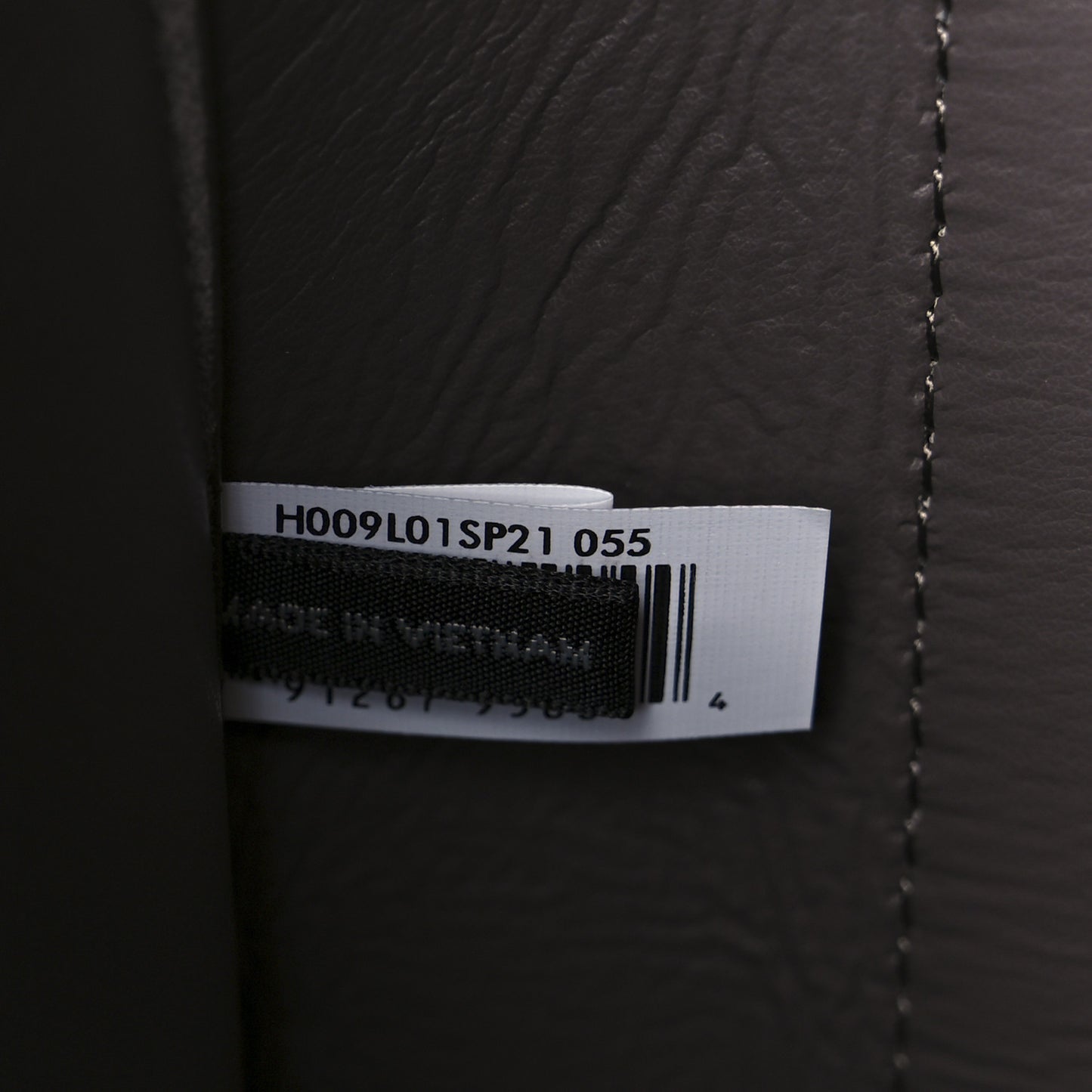 Grained Calfskin Small The Tote Bag Cement