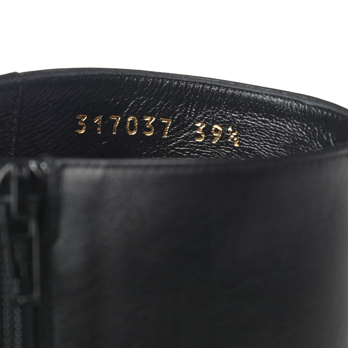 Calfskin Rodano Boots 39.5 Black