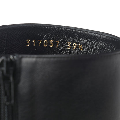 Gucci Calfskin Rodano Boots 39.5 Black 7 of 7