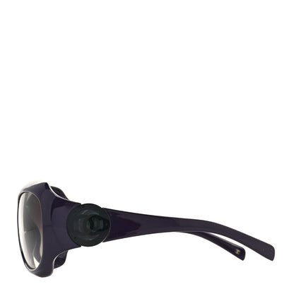 Chanel CC Sunglasses 6033 Purple 3 of 7