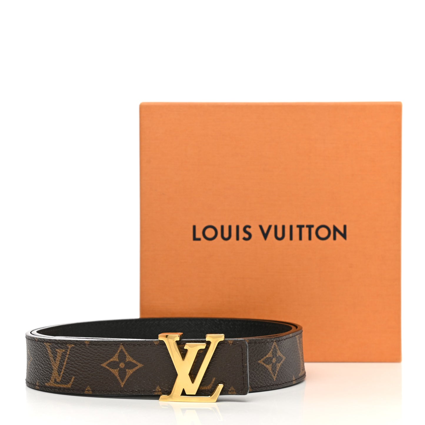 Monogram 30mm LV Initiales Belt 90 36