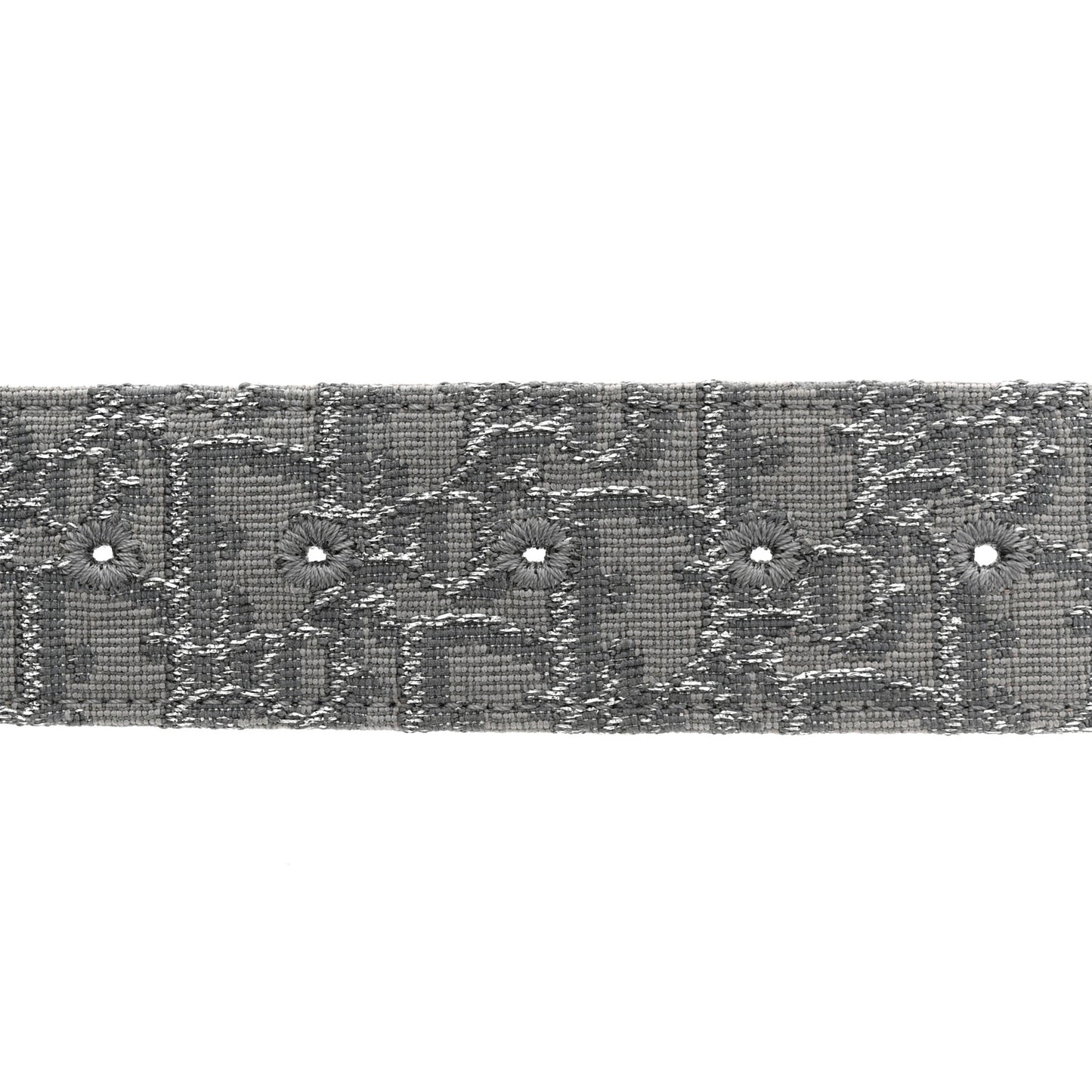 Jacquard Oblique Cosmo Belt 85 34 Silver