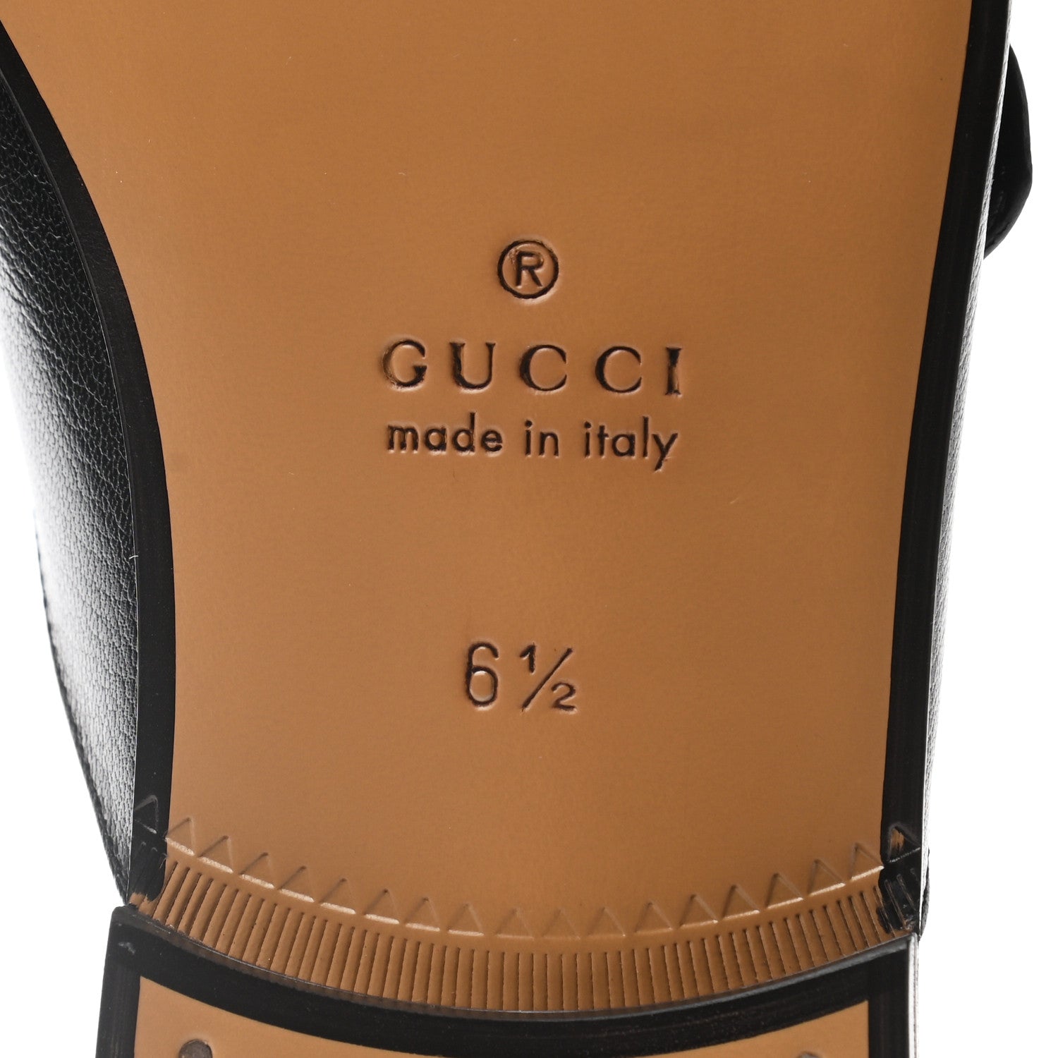 Gucci Goatskin Web GG Mens Princetown Slippers 6.5 Black 6 of 8