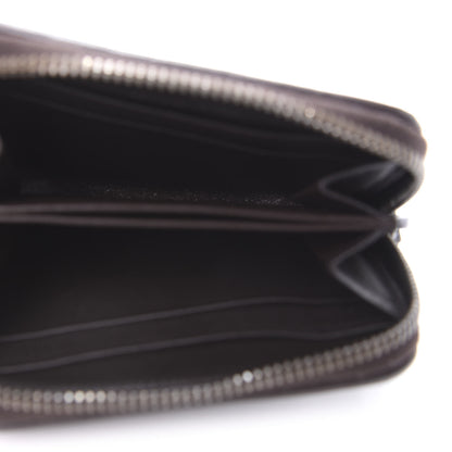 Bottega Veneta Nappa Intrecciato Zip Around Coin Purse Ebano 5 of 9