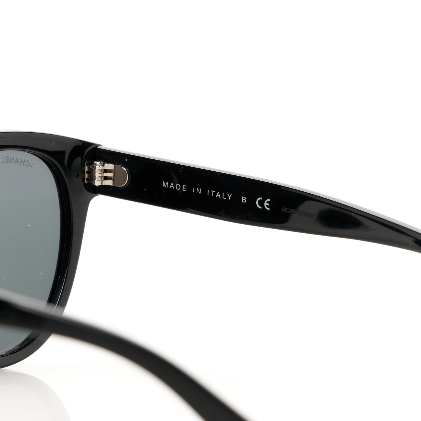 Acetate CC Butterfly Sunglasses 5414-A Black