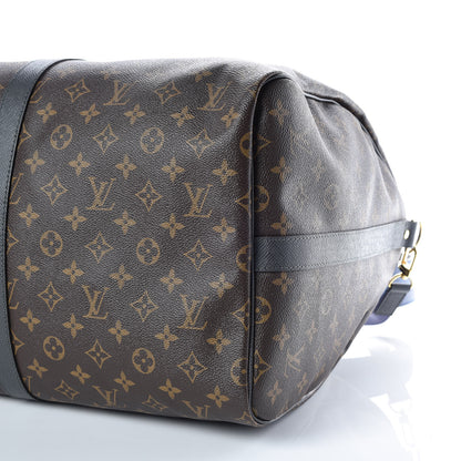 Louis Vuitton Monogram Taiga Outdoor Keepall Bandouliere 55 7 of 9