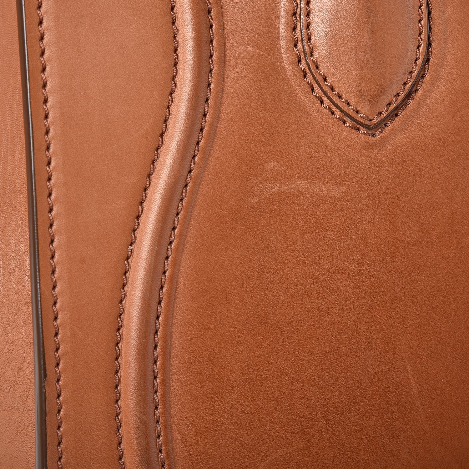 Celine Natural Calfskin Medium Phantom Luggage Tan 14 of 18