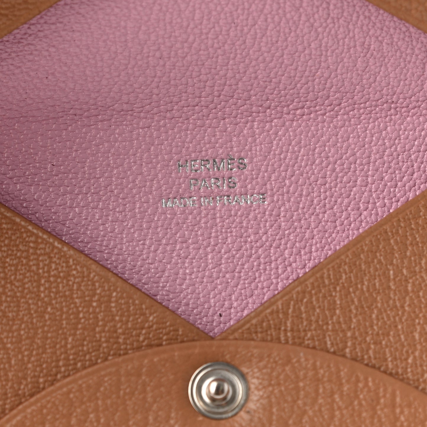 Chevre Mysore Verso Calvi Card Case Quebracho Mauve Sylvestre