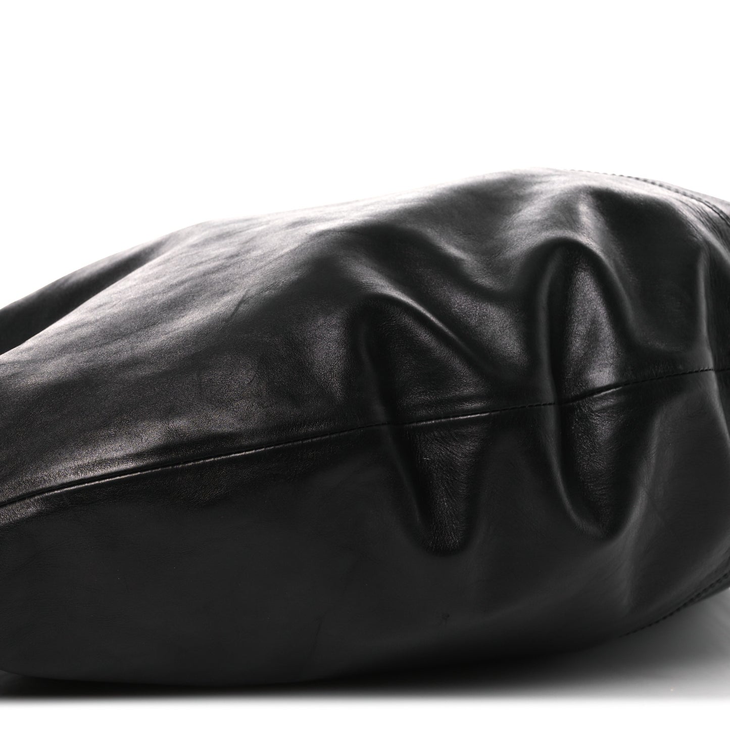 Vintage Calfskin Extra Large Olivia Hobo Black