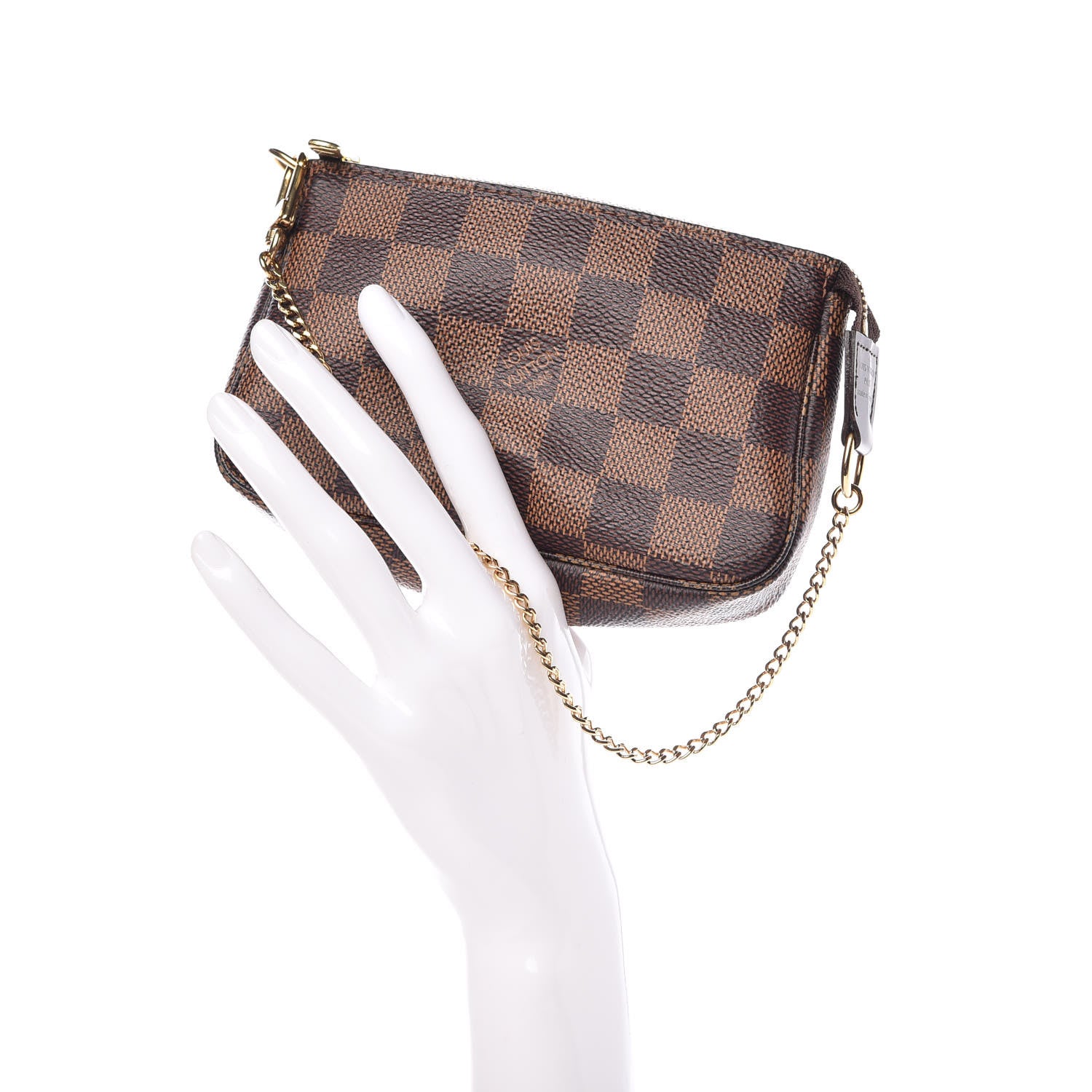 Louis Vuitton Damier Ebene Mini Pochette Accessories 2 of 8