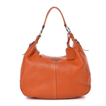 Prada Vitello Daino Hobo Rame 1 of 13