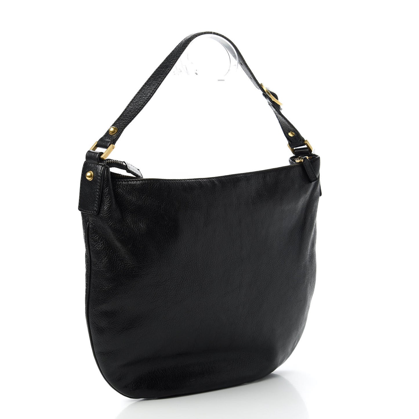 Calfskin Small Blondie Hobo Black