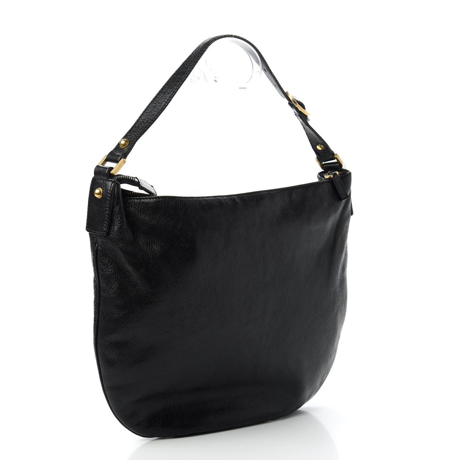 Gucci Calfskin Small Blondie Hobo Black 3 of 10