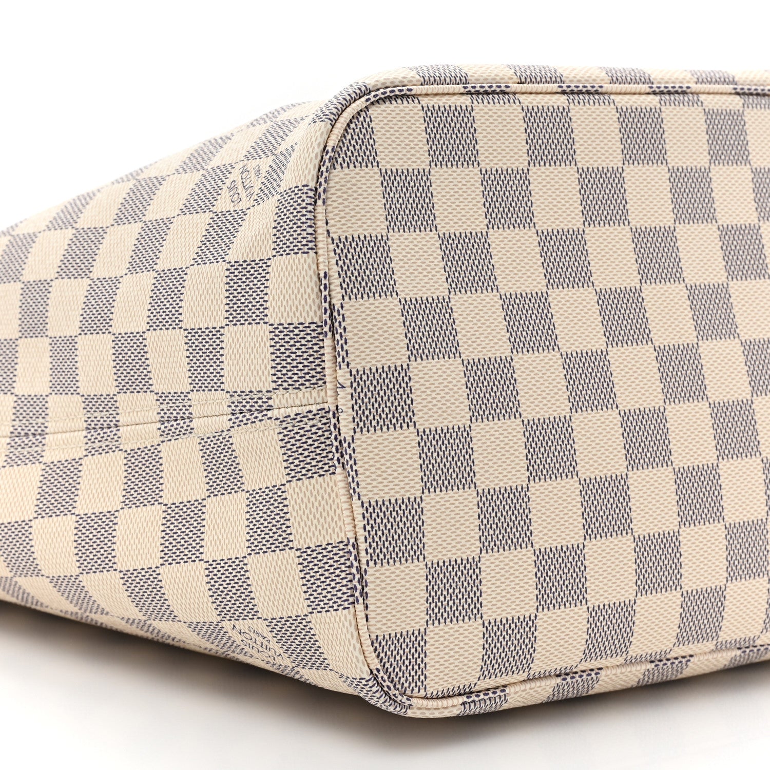 Louis Vuitton Damier Azur Braided Neverfull MM Orange 10 of 15