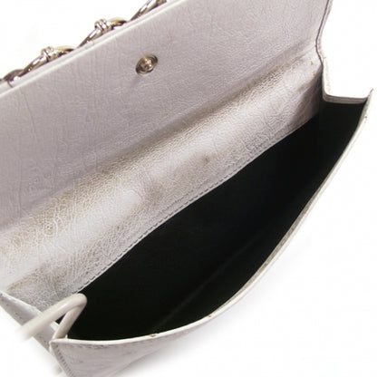 Gucci Ostrich Signature Chain Link Wallet 5 of 10