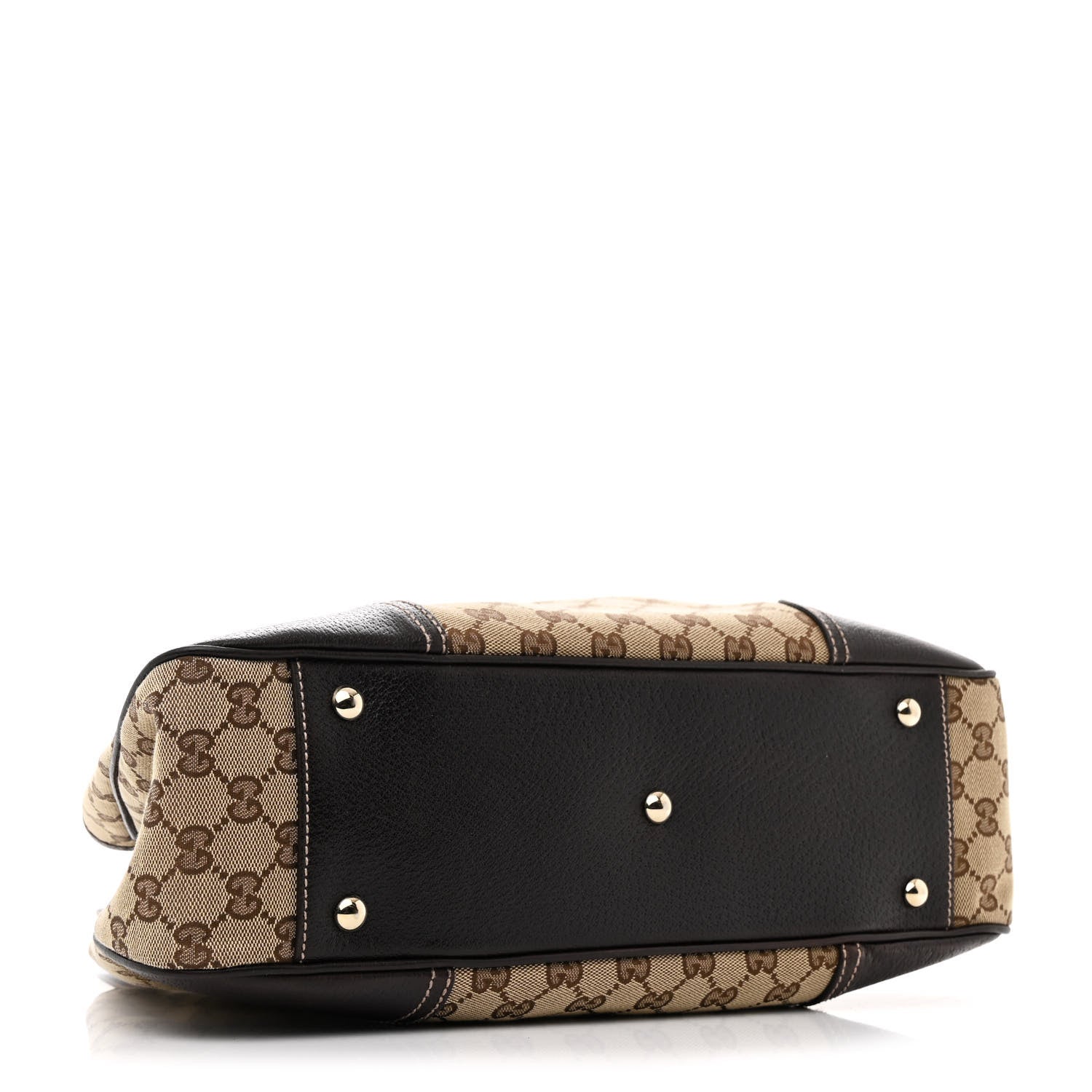 Gucci Monogram Medium Princy Tote Dark Brown 4 of 10