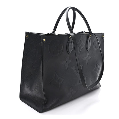 Louis Vuitton Empreinte Monogram Giant Onthego GM Black 4 of 10