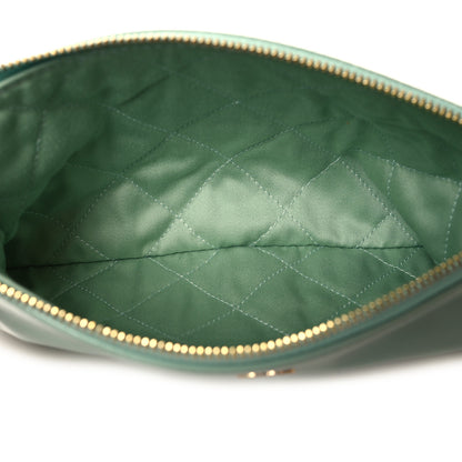 Chanel Shiny Calfskin Quilted Chanel 22 Light Green 7 of 13