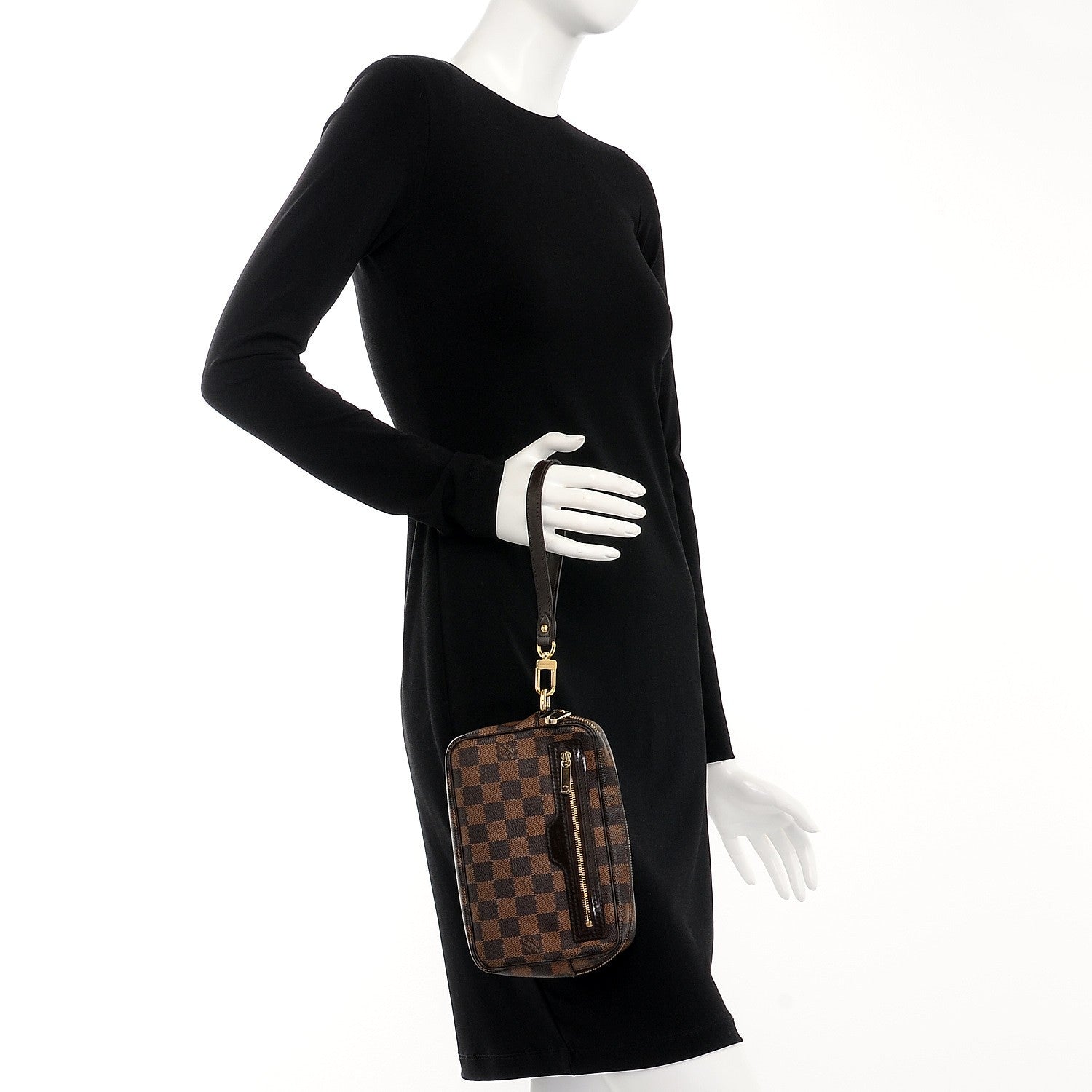 Louis Vuitton Damier Ebene Pochette Billets Macao 2 of 7