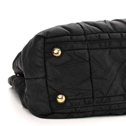 Prada Tessuto Nylon Quilted Tote Black 8 of 12