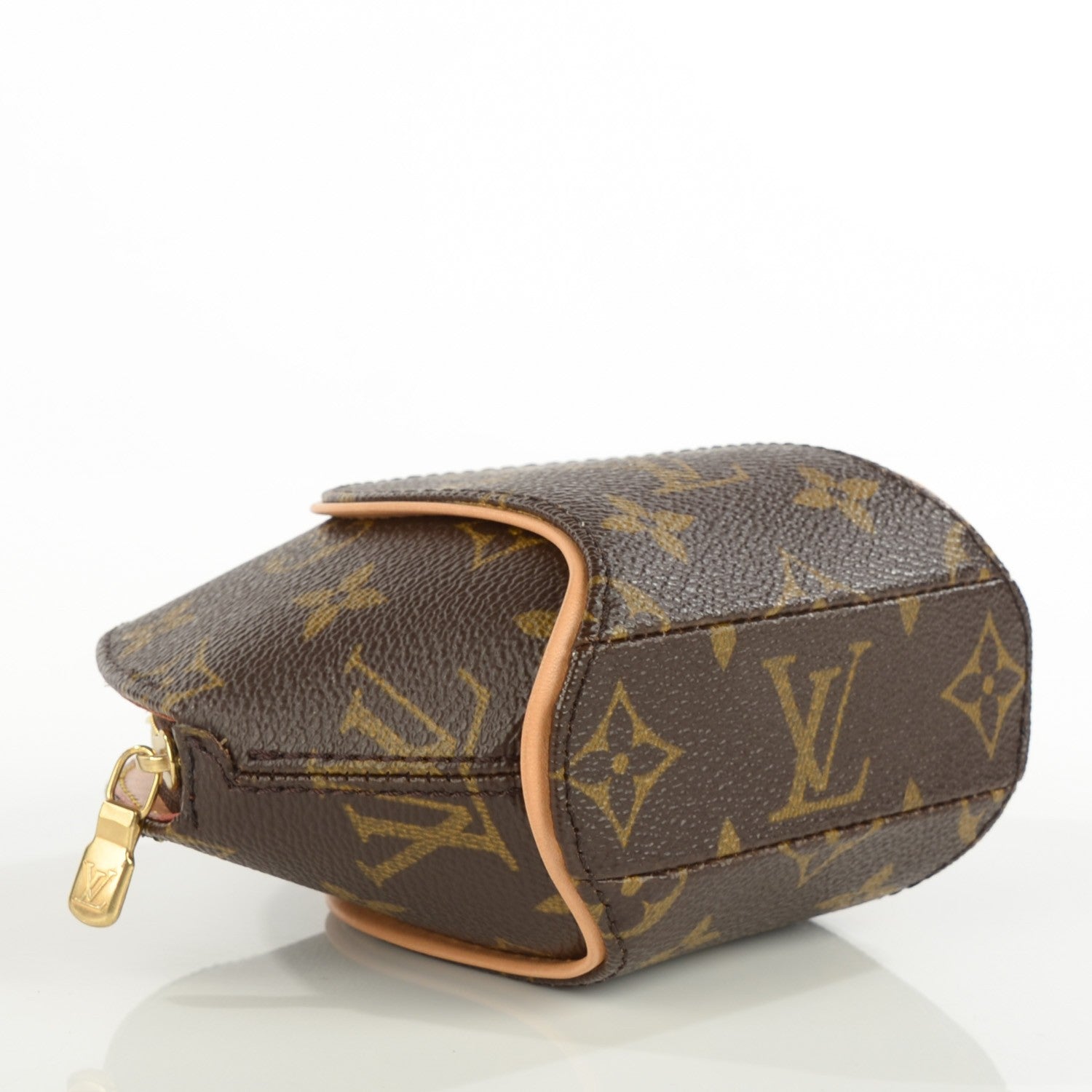 Louis Vuitton Monogram Mini Ellipse Wristlet Clutch 4 of 7