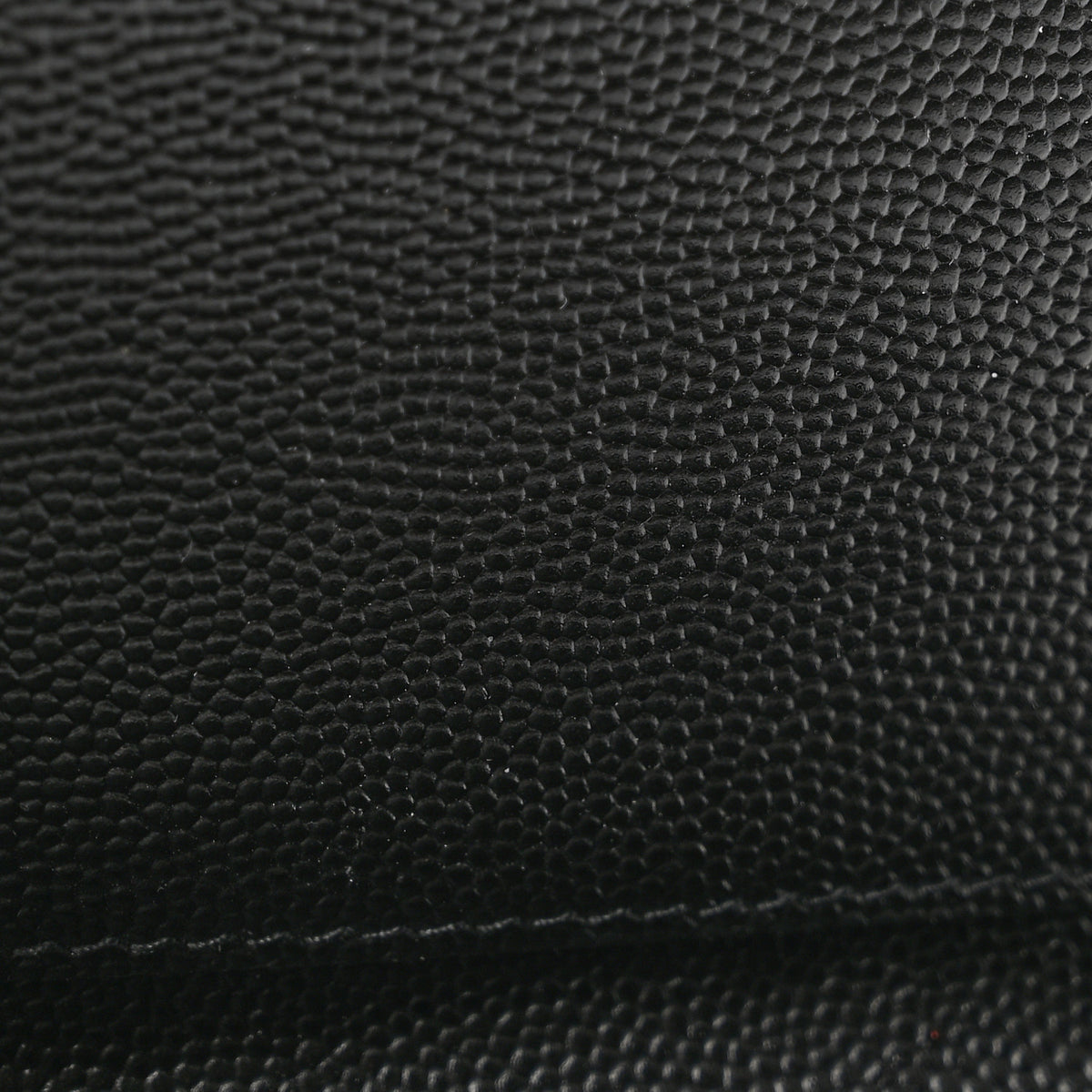 Saint Laurent Grain de Poudre Matelasse Cassandre Monogram Slim Key Case Black 8 of 11
