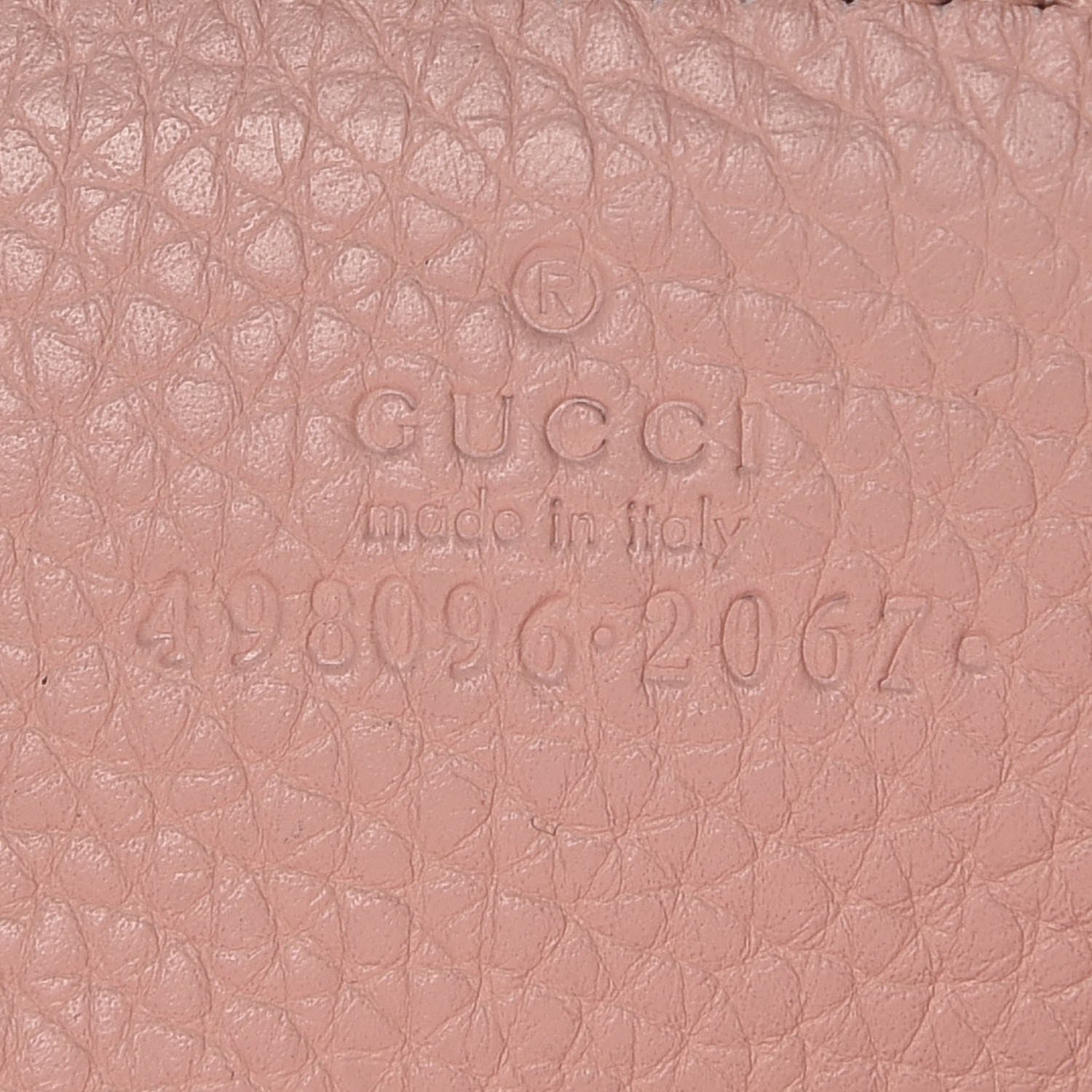 Gucci Cellarius Calfskin Blind For Love Animalier Zip Around Key Case Perfect Pink 6 of 7