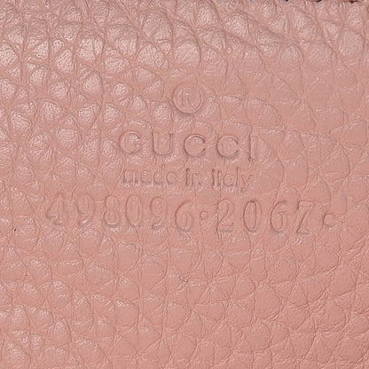 Gucci Cellarius Calfskin Blind For Love Animalier Zip Around Key Case Perfect Pink 6 of 7