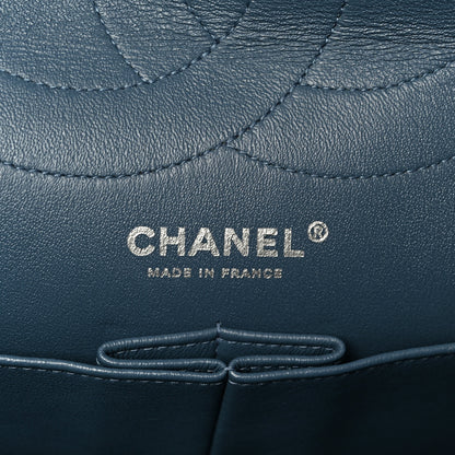 Chanel Aged Calfskin Quilted 2.55 Reissue 226 Flap Dark Blue 6 of 10