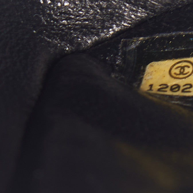 Caviar Quilted Jumbo Single Flap Black