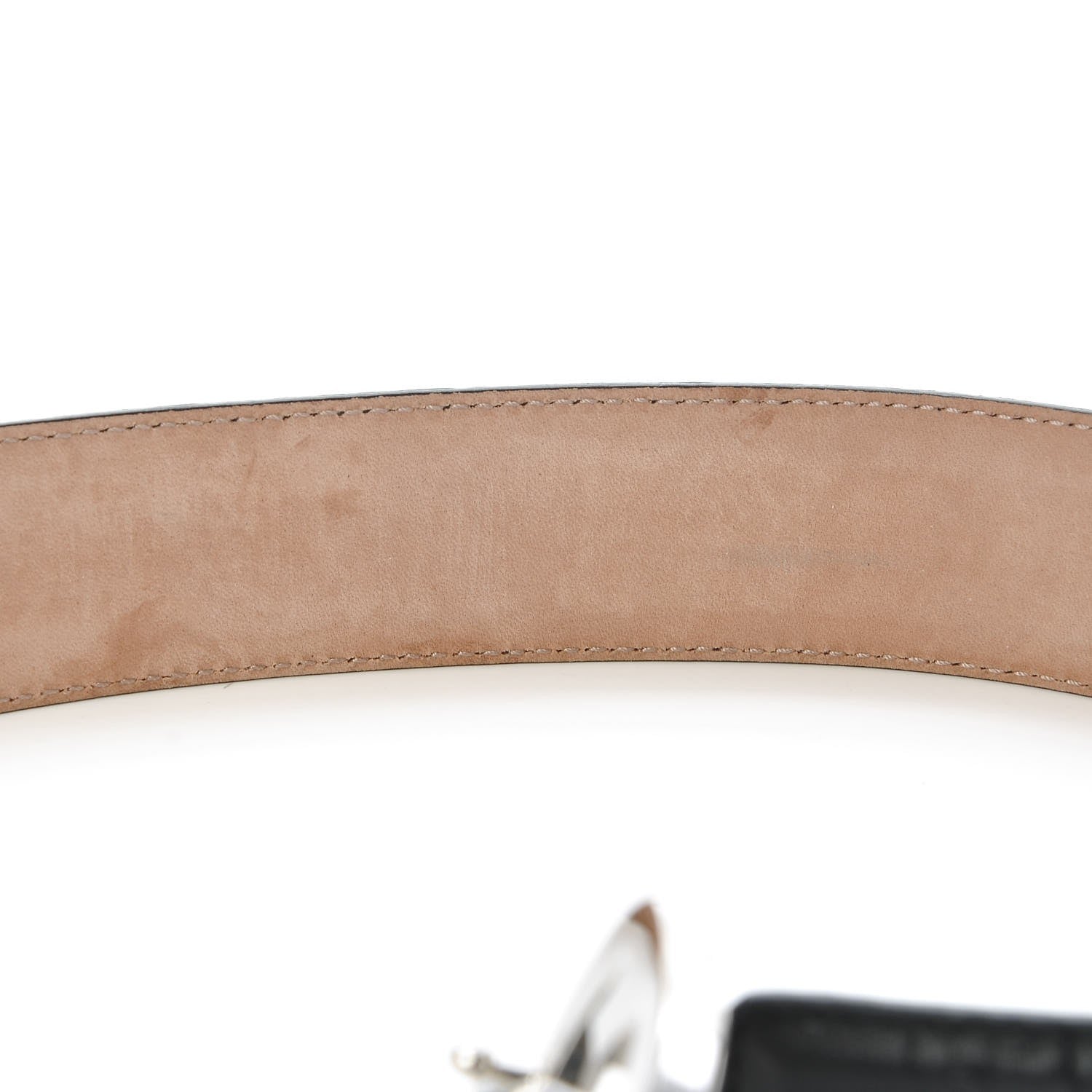Gucci Guccissima Interlocking G Belt 90 36 Black 8 of 11