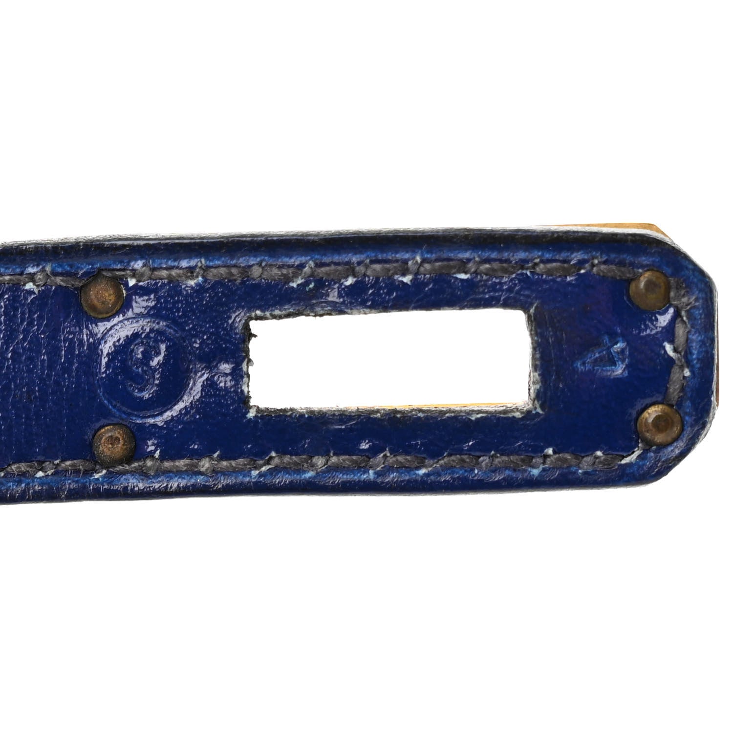 Hermes Box Mini Kelly Sellier 20 Bleu Saphir 7 of 14