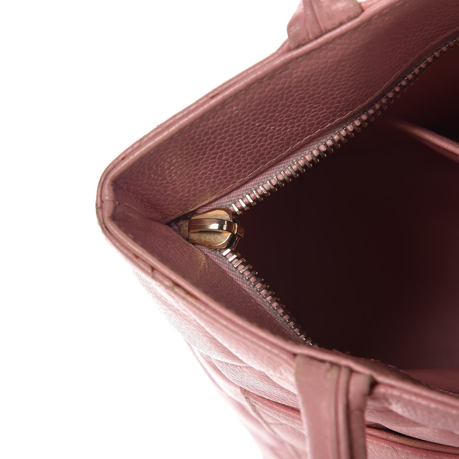 Chanel Caviar Quilted Medallion Tote Light Pink 16 of 16