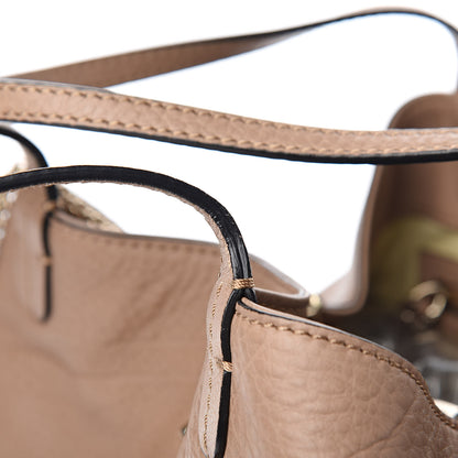 Valentino Garavani Grained Calfskin Va Va Voom Tote Sabbia 14 of 15