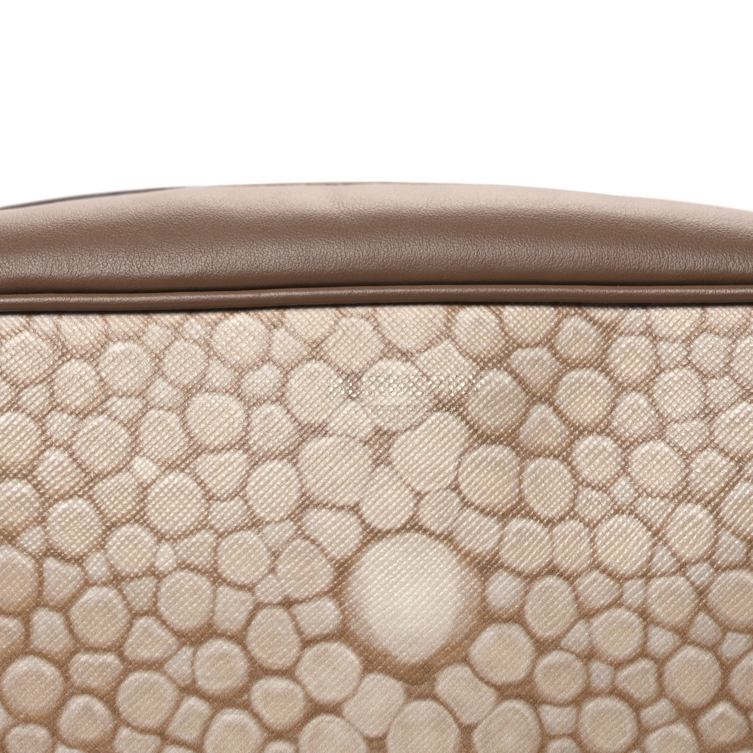 Burberry Calfskin Stingray Print Cube Bumbag Light Sand 8 of 11