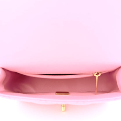 Chanel Caviar Quilted Mini Sweetheart Flap Lilac 5 of 11
