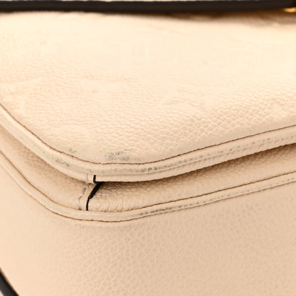Louis Vuitton Empreinte Braided Pochette Metis Creme Beige Caramel 11 of 13
