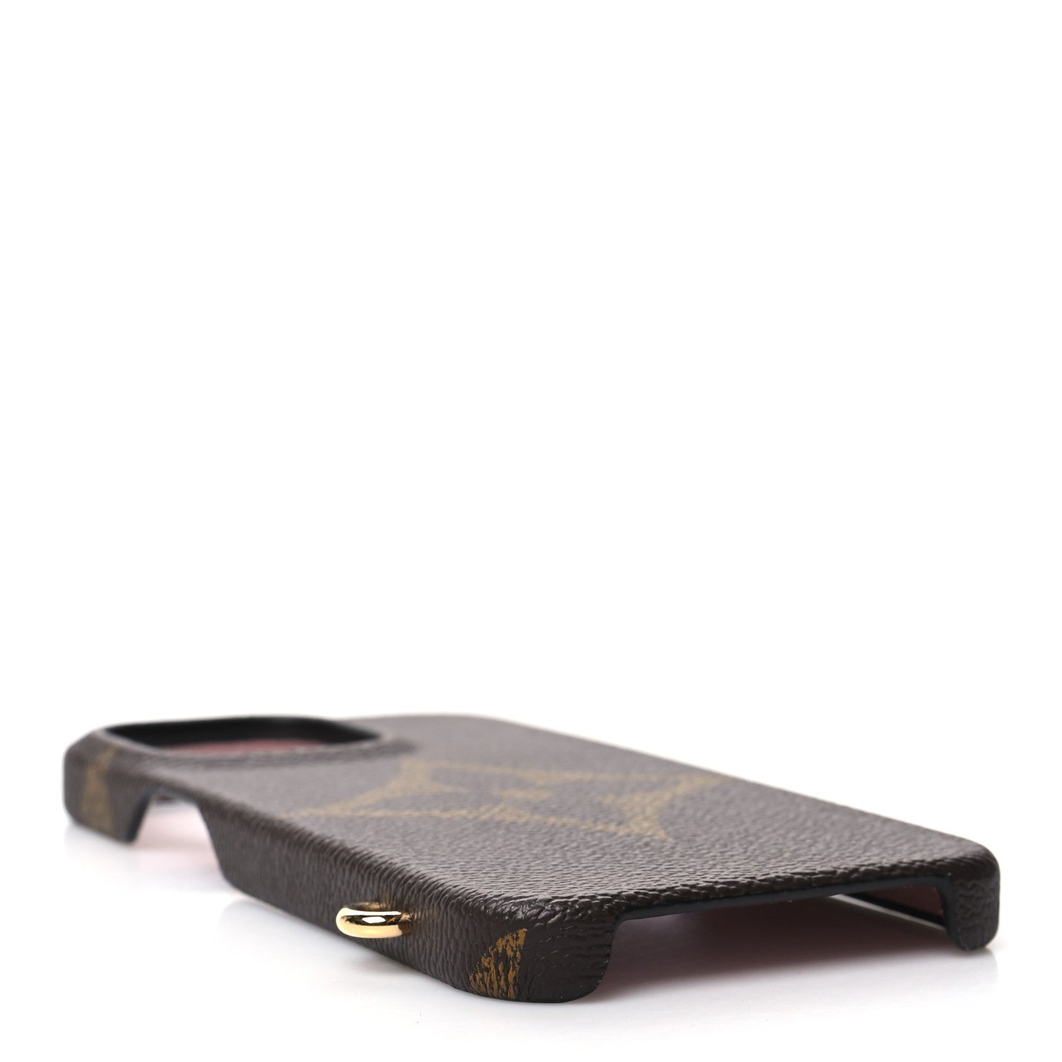 Louis Vuitton Reverse Monogram Giant iPhone 13 Pro Bumper On Strap Pink 4 of 12
