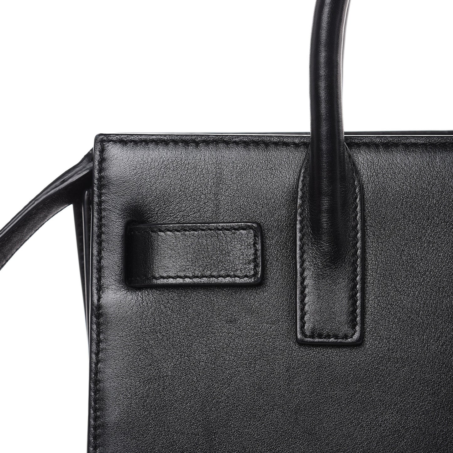 Calfskin Nano Sac De Jour Black
