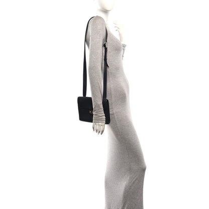 Hermes Togo Sac A Depeches 21 Messenger Bag Black 2 of 10