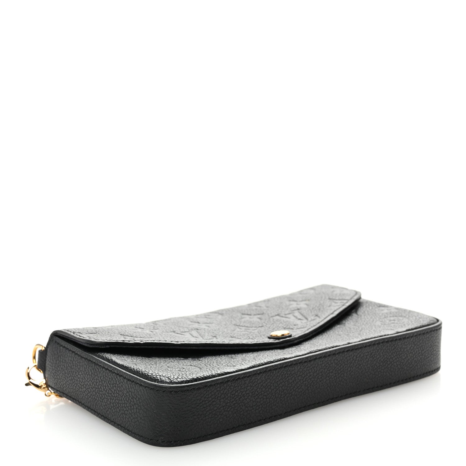 Louis Vuitton Empreinte Pochette Felicie Chain Wallet Black 5 of 12