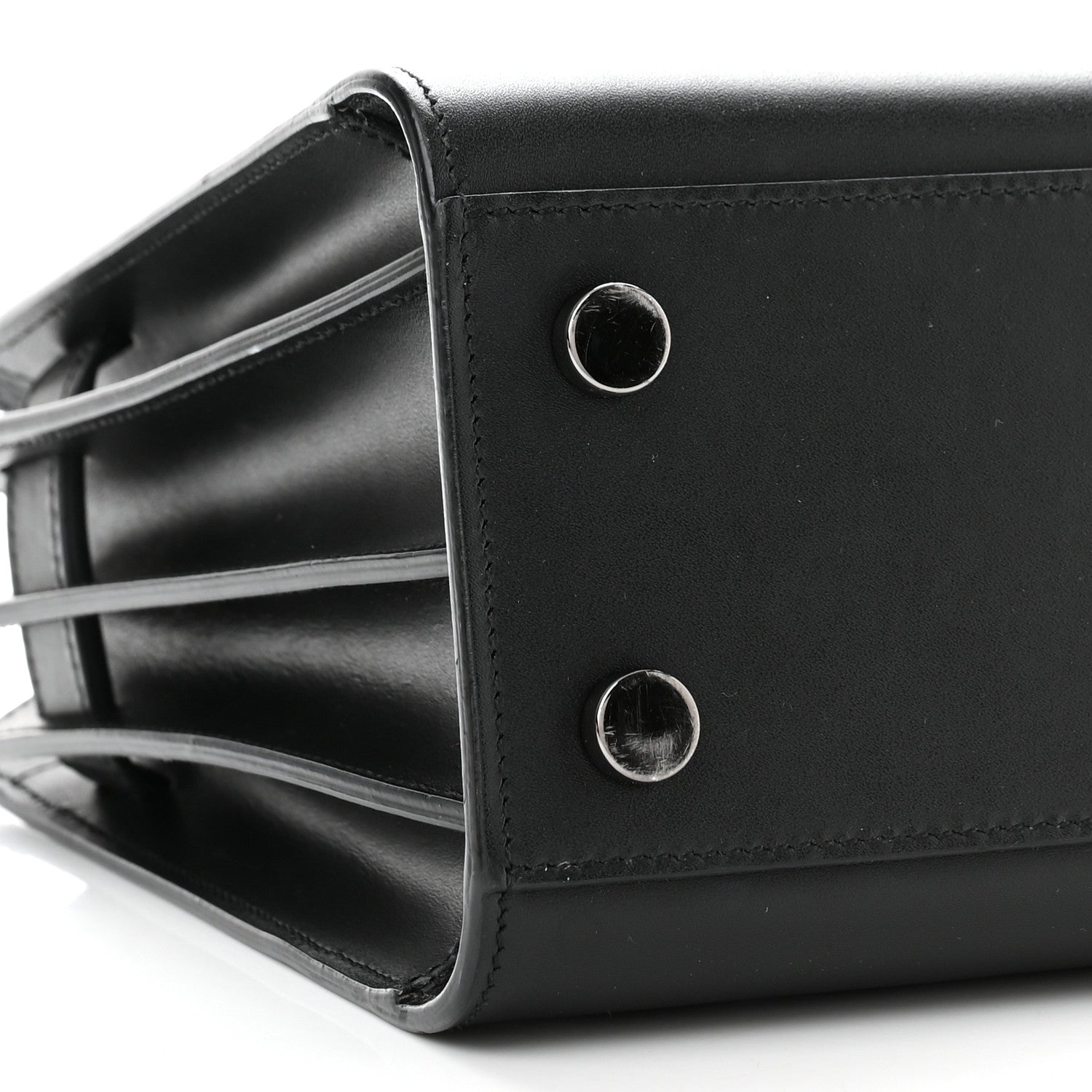 Saint Laurent Calfskin Nano Sac De Jour Black 9 of 10