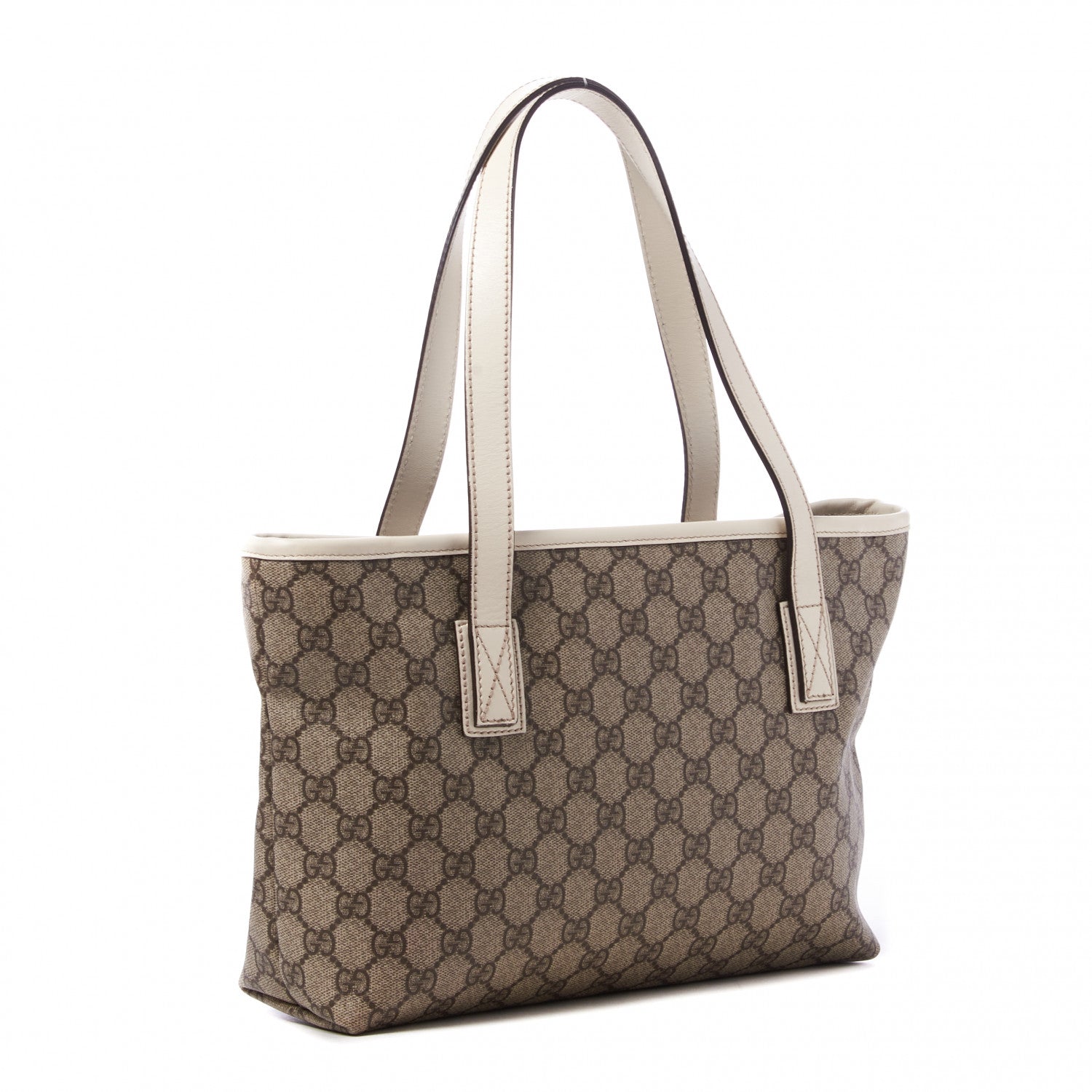 Gucci GG Supreme Small Joy Tote White 2 of 8