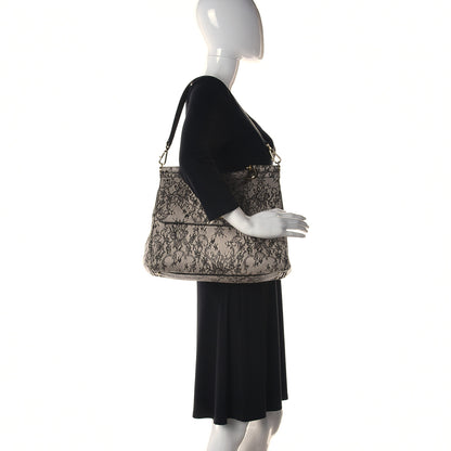 Dolce & Gabbana Calfskin Lace Large Miss Sicily Satchel 2 of 10