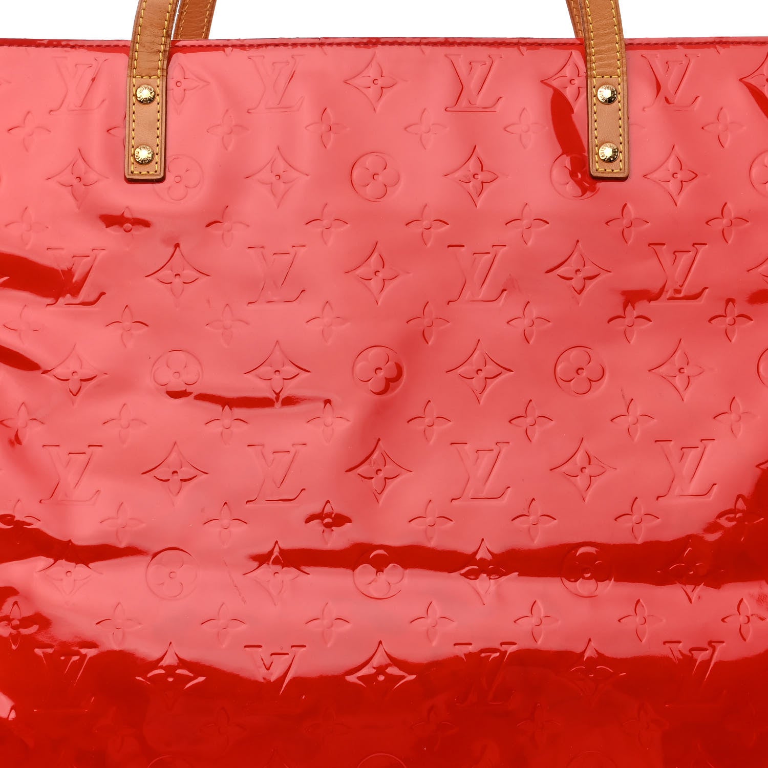 Louis Vuitton Vernis Reade GM Rouge 8 of 13