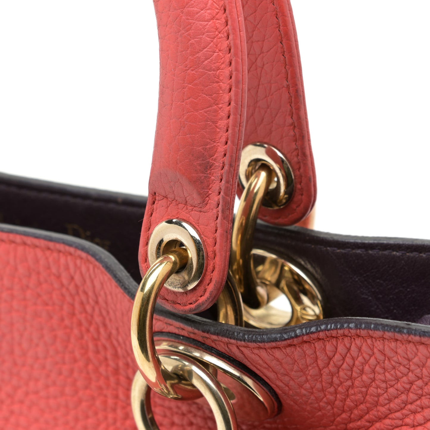 Bullcalf Medium Diorissimo Tote True Red