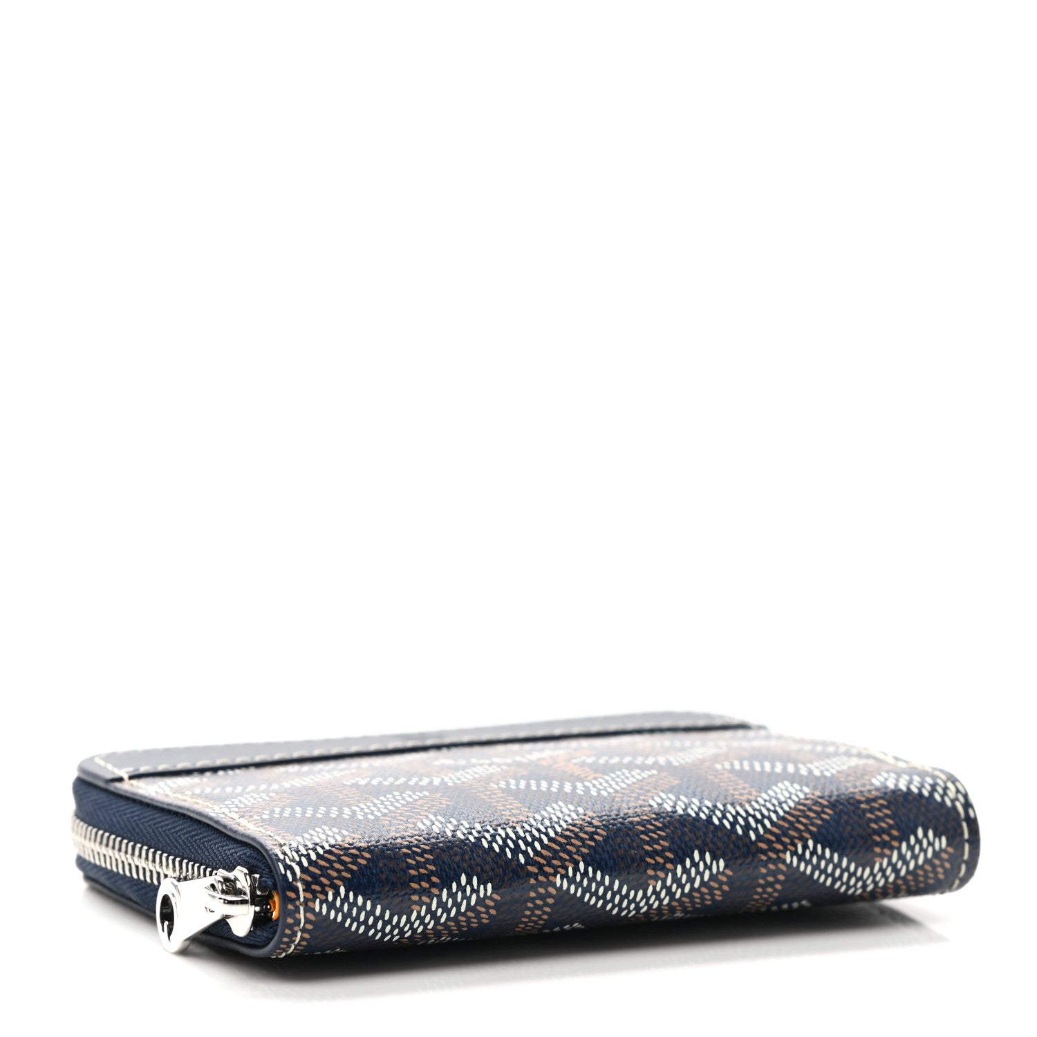 Goyard Goyardine Matignon PM Wallet Navy 4 of 7